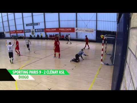 Les buts de Sporting Paris - Clénay ASL