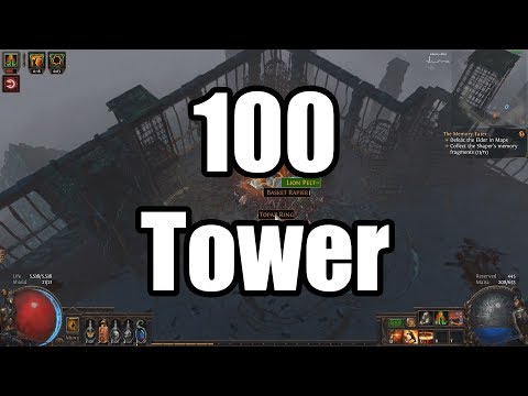 Loot from 100 Tower Maps