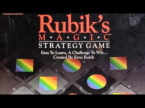 Ep. 295: Rubik's Magic aka Rubik's Flip Board Game Review (1981) + How To Play