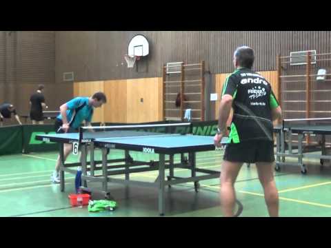 Weger TSV Ansbach vs Klaus Tischtennis Senioren Bezirksm  Greuther Fuerth 20160110 1