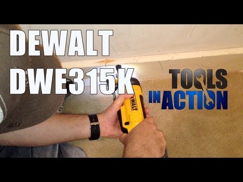 Daugiafunkcinis elektrinis įrankis DEWALT DWE315 300W video