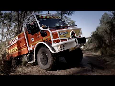 Unimog U 5023 in the fire brigade | Unimog U 5023 in the fire brigade