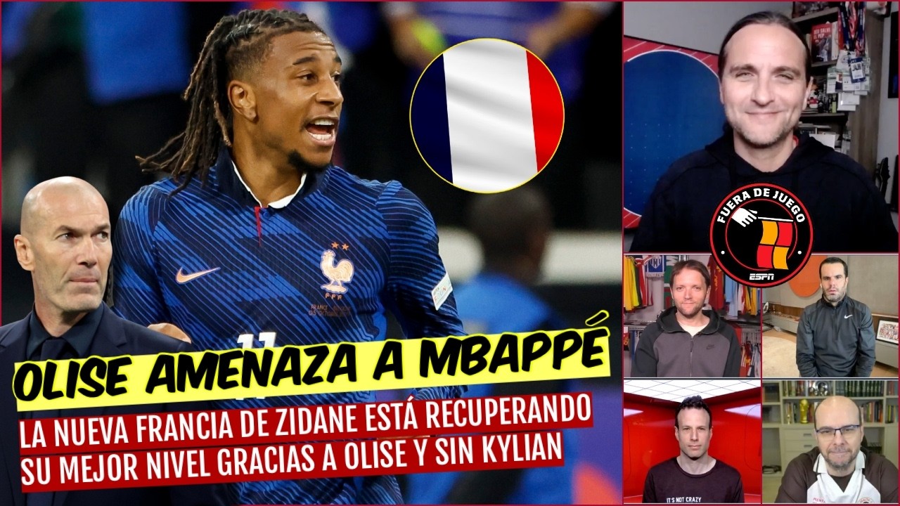 Francia juega DIFERENTE con ZIDANE y sin MBAPPÉ. Olise es LA NUEVA FIGURA francesa | Fuera de Juego