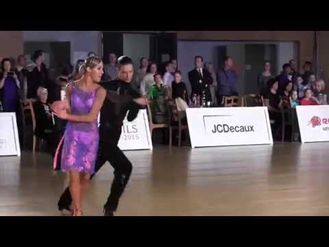 Vladimirs Volozaninovs - Paula Kukute Latvian National Championships LA 2015, samba