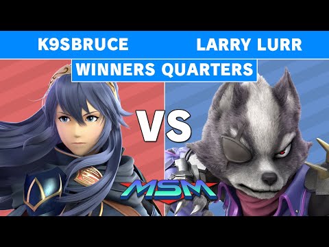 MSM 206 - TG | K9sbruce (Lucina) Vs T1 | Larry Lurr (Wolf) Winners Quarters - Smash Ultimate