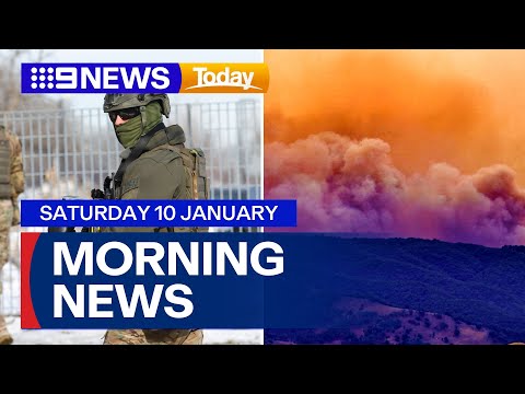 State of disaster declared; Tensions flare over ICE shooting | 9 News Australia