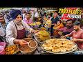 60 Rs BEST Indian Street Food Punjab Gyani Vaishno Dhaba Prabhu Chole Bhature AC Mkt Kulche