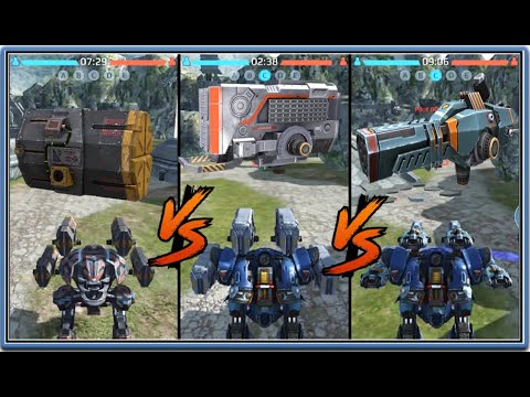 Comparing medium weapons Orkan Tulumbas Storm war robots