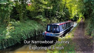 185. Our Narrowboat Journey - Exploring at 4 mph