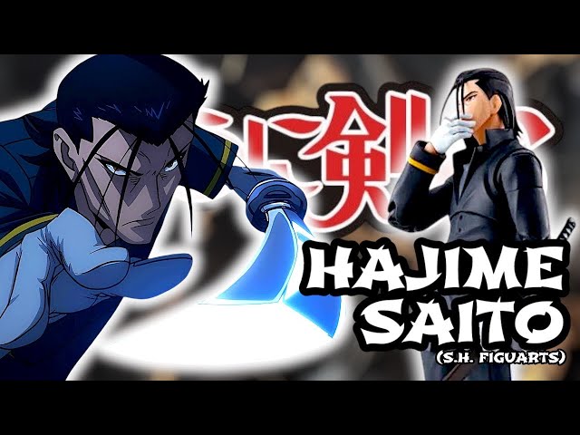 Vídeo relacionado con TAMASHII NATIONS Hajime Saito Fig. 16,5 cm Rurouni Kenshin SH figuarts