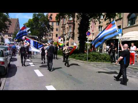CSD Nürnberg 2011 - Die Demo bzw. Parade [Einzug in die Altstadt]