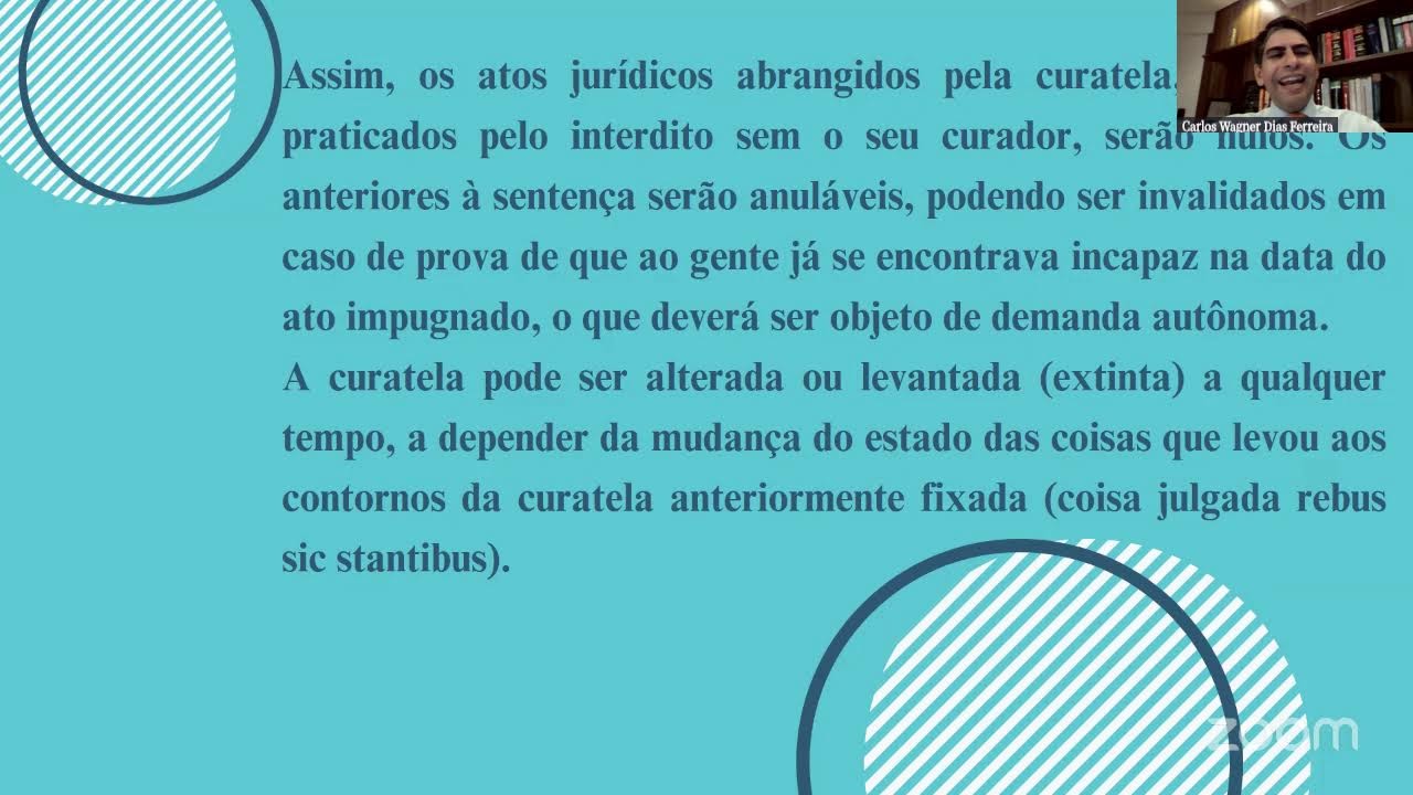 AULA SOBRE AÇÃO DE INTERDIÇÃO UFRN 2024 - Prof. Carlos Wagner