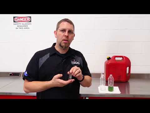 Testing for Water in Gasoline