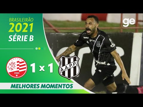 Gols e lances de Náutico x Ponte Preta