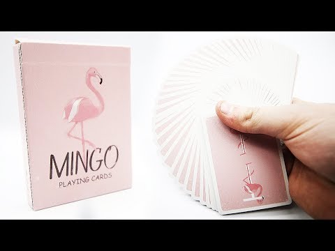 Mingo Flamingo Playing Cards TCC [HD] - Deck Review - YouTube