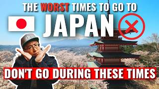 Don't go to Japan During THESE Times | When NOT to go to Japan