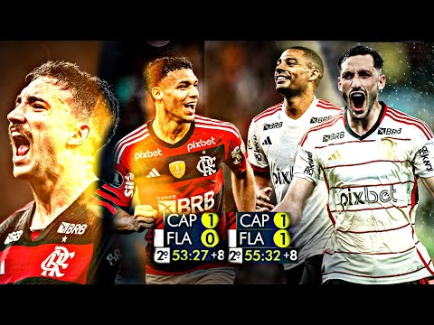 GOLS NOS MINUTOS FINAIS... MAIS EMOCIONANTES DO FLAMENGO
