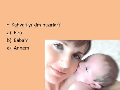Turkish simple present tense Exercises (geniş zaman alıştırma)