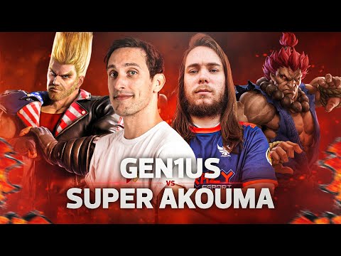 FT10 Genius the French Legend VS Super Akouma !! | TEKKEN 7