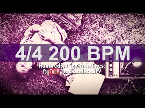 🔴 200 BPM Modern 80s Maya Metronome