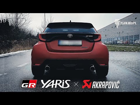 GR YARIS AKRAPOVIC EXHAUST