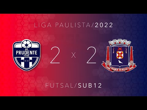 AD Prudente 2 x 2 Franco da Rocha Futsal - Liga Paulista 2022 - sub12 - 23/04/2022