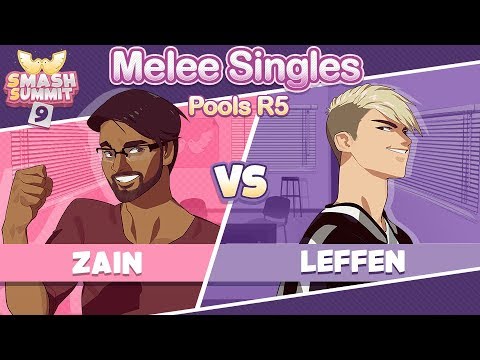 Zain vs Leffen - Swiss Pools: Round 5 Melee Singles - Smash Summit 9 | Marth vs Fox