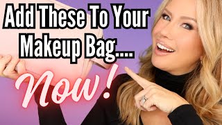 Makeup Bag Essentials For Women Over 40 (EVERYTHING You Need!)