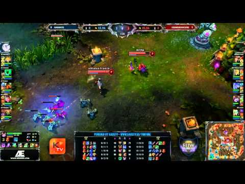 League of Legends: Animate vs Heimerdingers - Map 2 - EUW Challenger Series #5