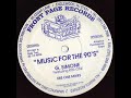 G. Simone Feat.  KRS-One  -  Music For The 90's''