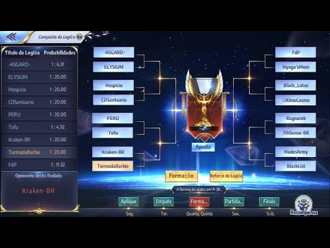 FINAL DA CONQUISTA DA LEGIÃO DUPLA COM SEVERANCE - SAINT SEIYA AWAKENING