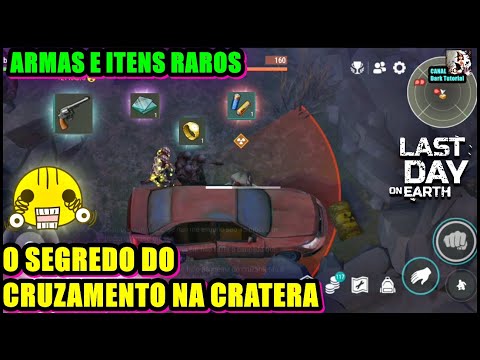 ●O SEGREDO DO CRUZAMENTO NA CRATERA😱 ARMAS E ITENS RAROS 👁 Last Day On Earth