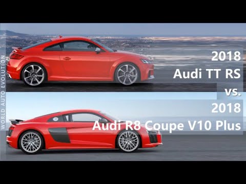 2018 Audi TT RS vs 2018 Audi R8 Coupe V10 Plus (technical comparison)