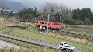 preview picture of video '(일본) 야마구치선 후나히라야마역~도쿠사역을 주행하는 원맨동차'