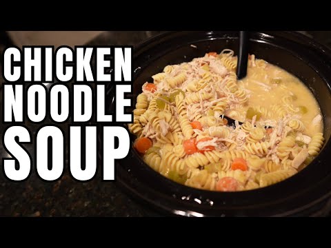 Easy Chicken Noodle Soup Recipe | High Protein