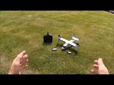 eflite-v22-osprey-vtol--maiden-flight-and-pilot-impressions