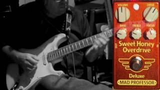 Video thumbnail for Mad Professor Sweet Honey Overdrive Deluxe demo by Jarmo Hynninen by Mad Professor Pedals