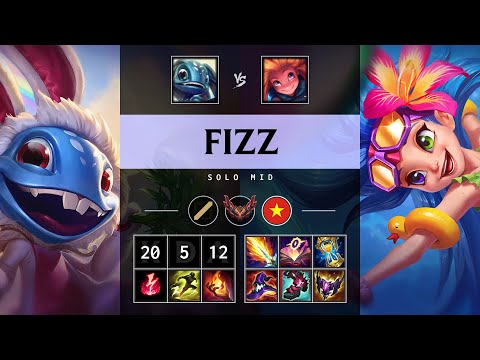 Fizz Mid vs Zoe - VN Grandmaster Patch 25.13