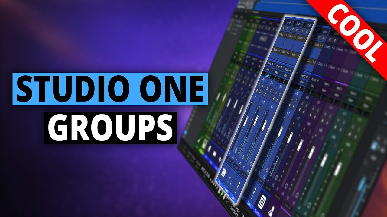 Studio One | How to use Groups