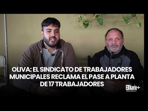 Oliva: Reclaman el pase a planta permanente de 17 trabajadores municipales 