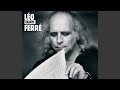 Ni dieu ni maître - Léo Ferré - Topic Ni dieu ni maître