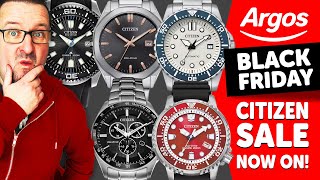5 #CITIZEN Watches You NEED to See in the Argos BLACK FRIDAY SALE!