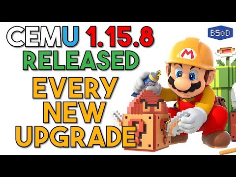 Cemu 1,15,8 Released | New Graphical Upgrades, Playable Games & UI Updates