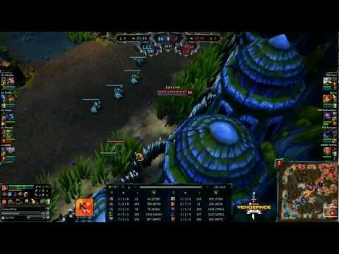 [LOL] Team SoloMid vs LLL map 2 - LB round 2 - Corsair Vengeance Cup