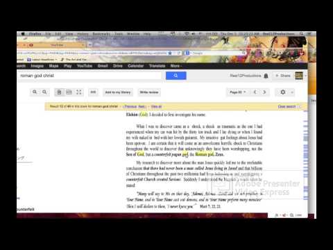 Jesus Christ - Je-zus Kristos - Zeus Jupiter