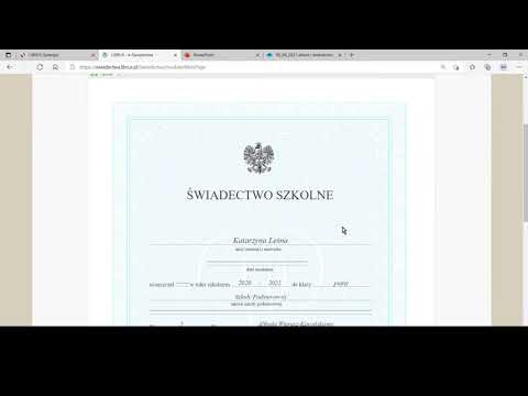 Librus Synergia - arkusz i świadectwo dla klas 4-7 szkoły podstawowej