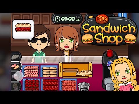 My Sandwich Shop - Fast Food and Tasty Subs Game Video