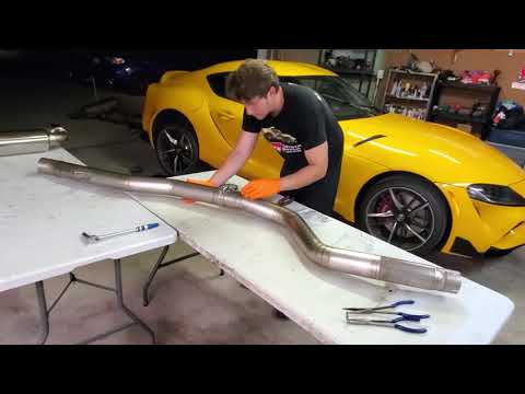 Supra Tomei Catback Install