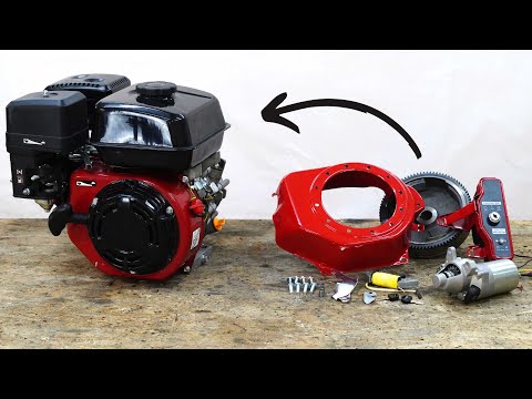 Install ELECTRIC START on 200cc Engine ! (GX 200 / Predator 212)
