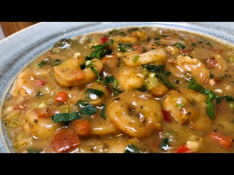 I Can Eat This Every Day ! Incredibly Delicious, Simple Smothered Shrimp